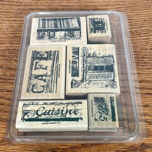 Stampin Up “Parisian Plaza” 3/22 EUC 2002